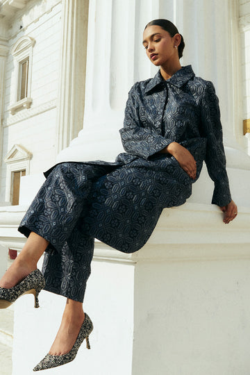 Azure Embroidered Shirt (Women)